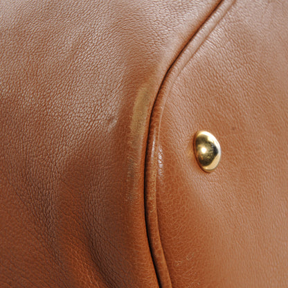 Saint Laurent Leather Oversized Muse Tan 10 of 10