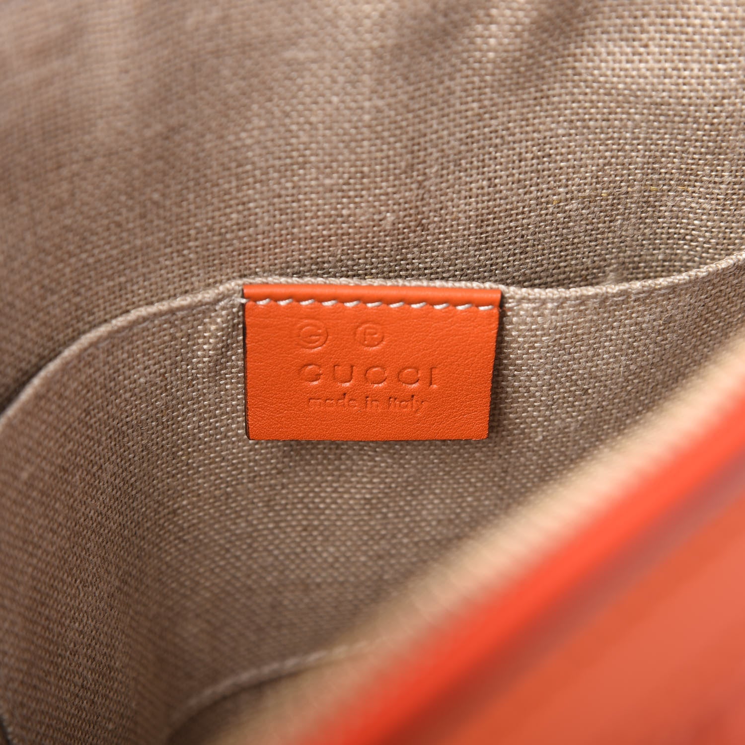 Gucci Microguccissima Mini Dome Bag Sun Orange 8 of 10