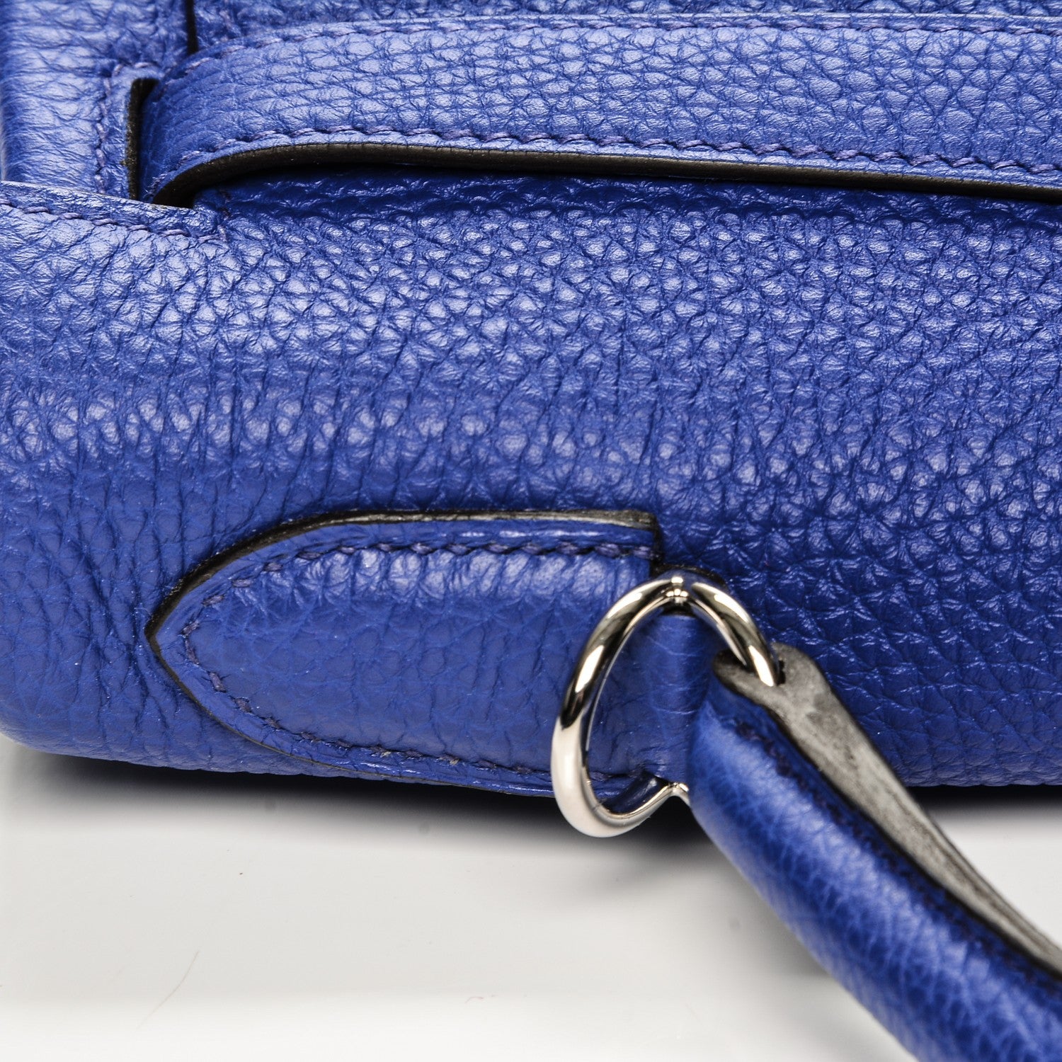 Hermes Togo Kelly Retourne 32 Bleu Electrique 11 of 25