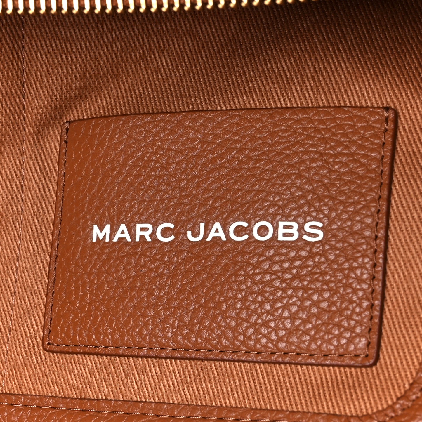 Grained Calfskin Small The Tote Bag Argan Oil
