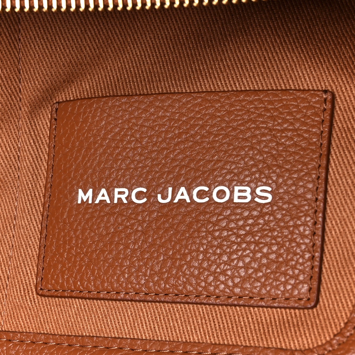 Marc Jacobs Grained Calfskin Small The Tote Bag Argan Oil 7 of 12