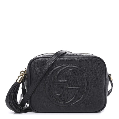 Gucci Pebbled Calfskin Small Soho Disco Bag Black 1 of 11