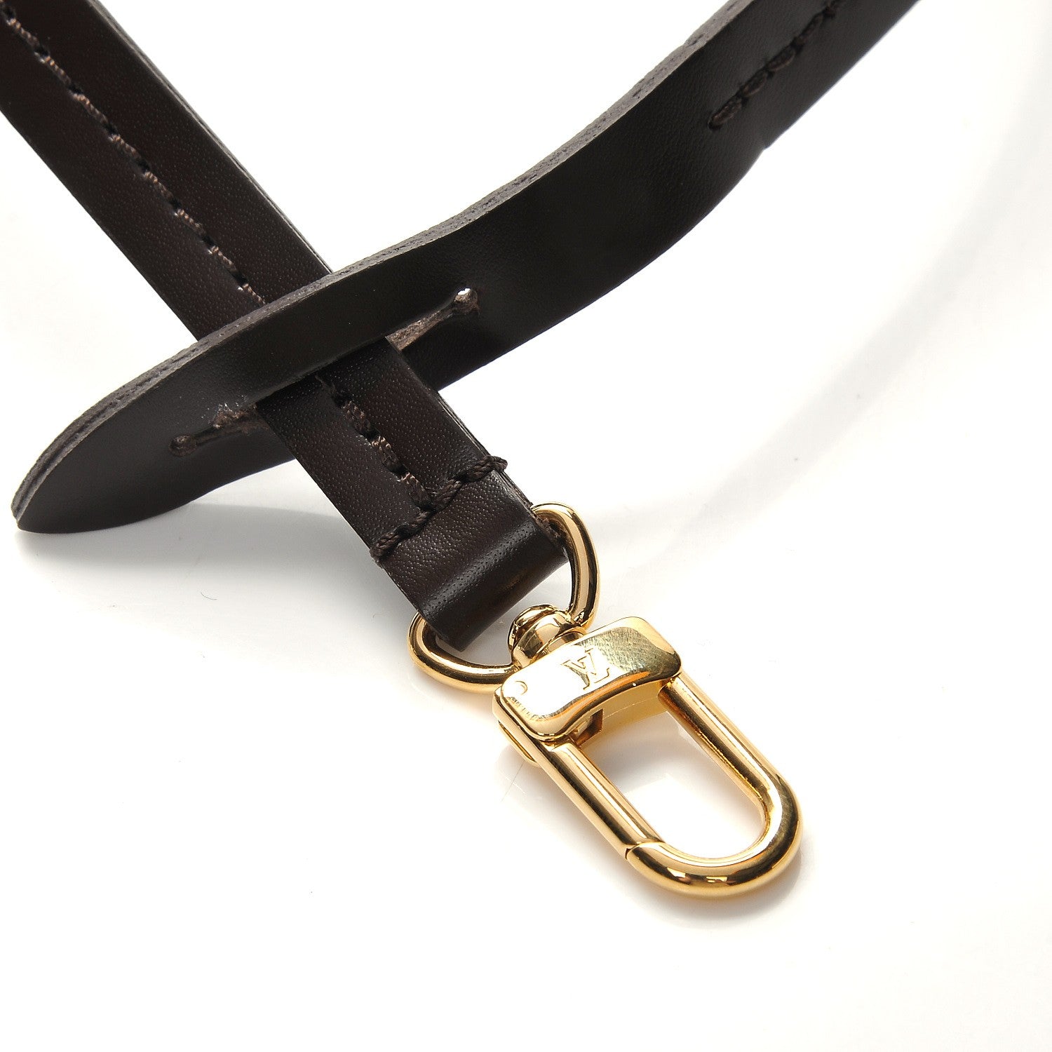 Louis Vuitton Calfskin Pochette Accessories Strap Brown 3 of 3