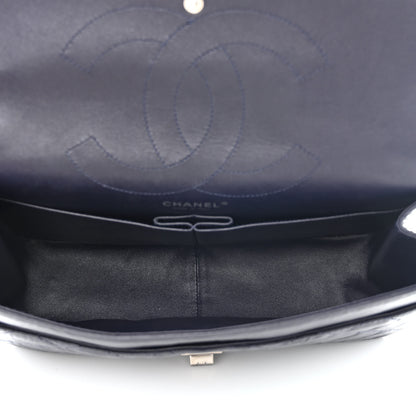 Chanel Aged Calfskin Quilted 2.55 Reissue 227 Flap Navy Blue 5 of 12