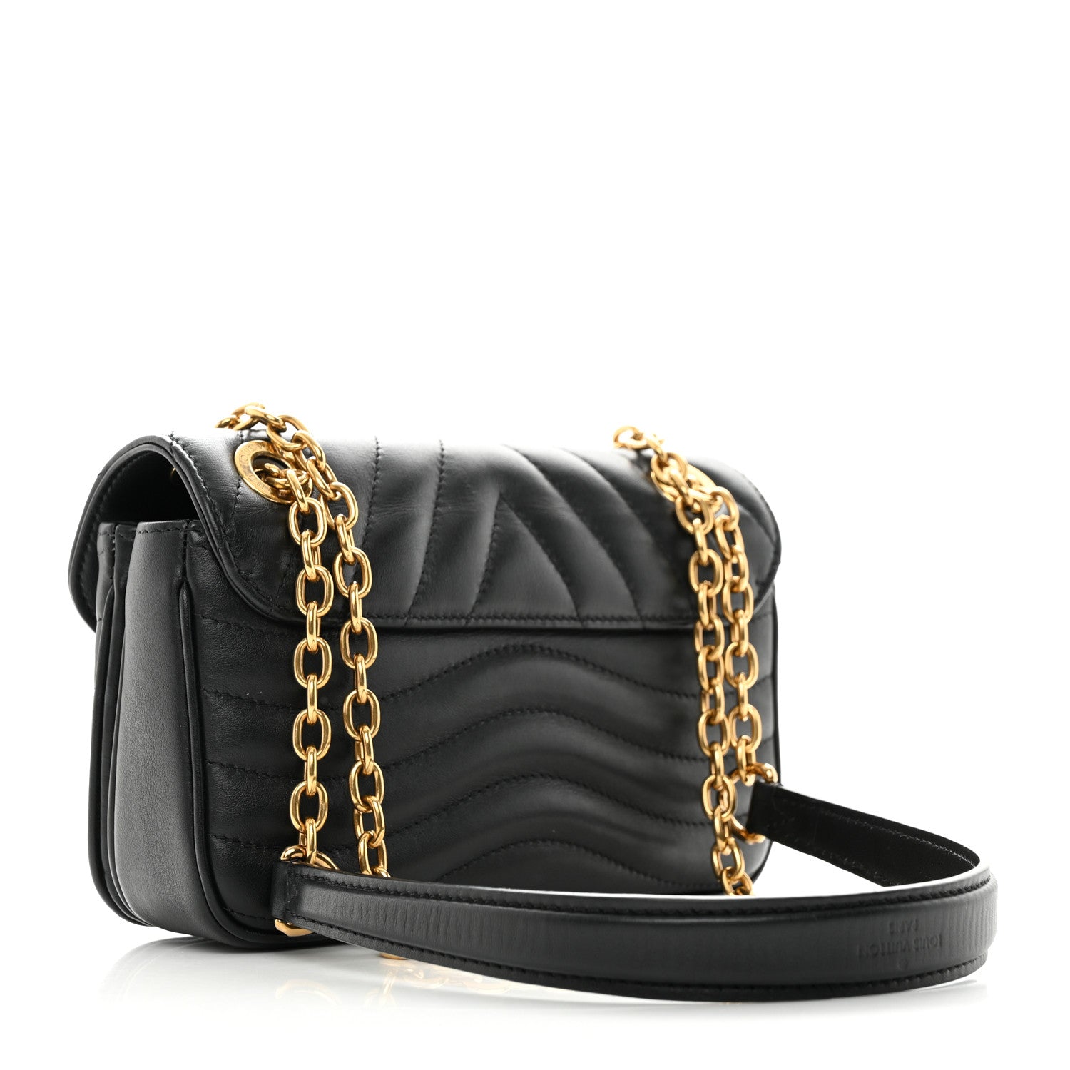 Louis Vuitton Calfskin New Wave Chain PM NM Black 2 of 10
