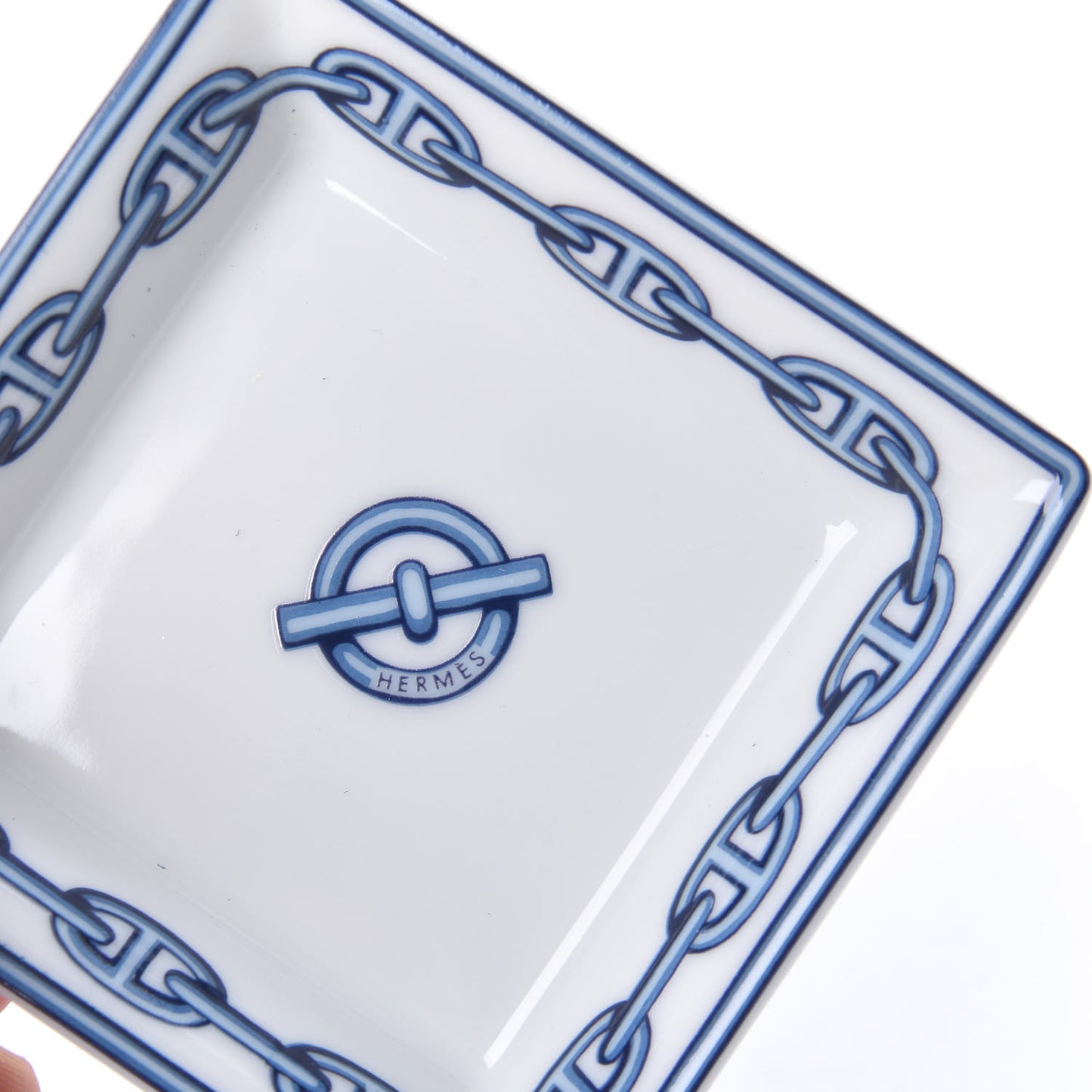 Printed Porcelain Chaine D'Ancre Tray