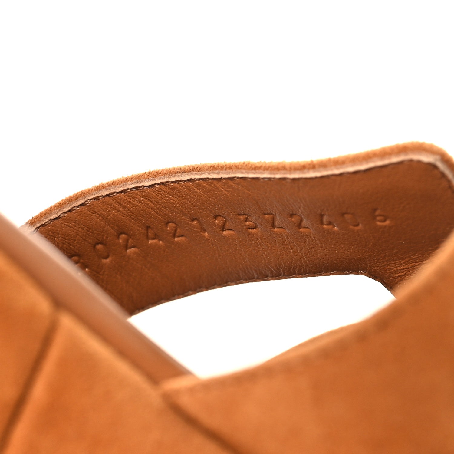 Hermes Suede Goatskin Jam 30 Sandals 38 Naturel 7 of 10