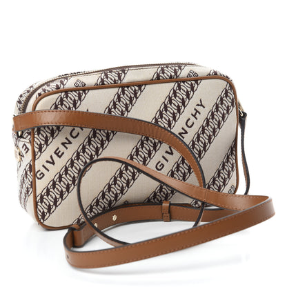 Givenchy Canvas Jacquard Bond Camera Bag Beige 3 of 9