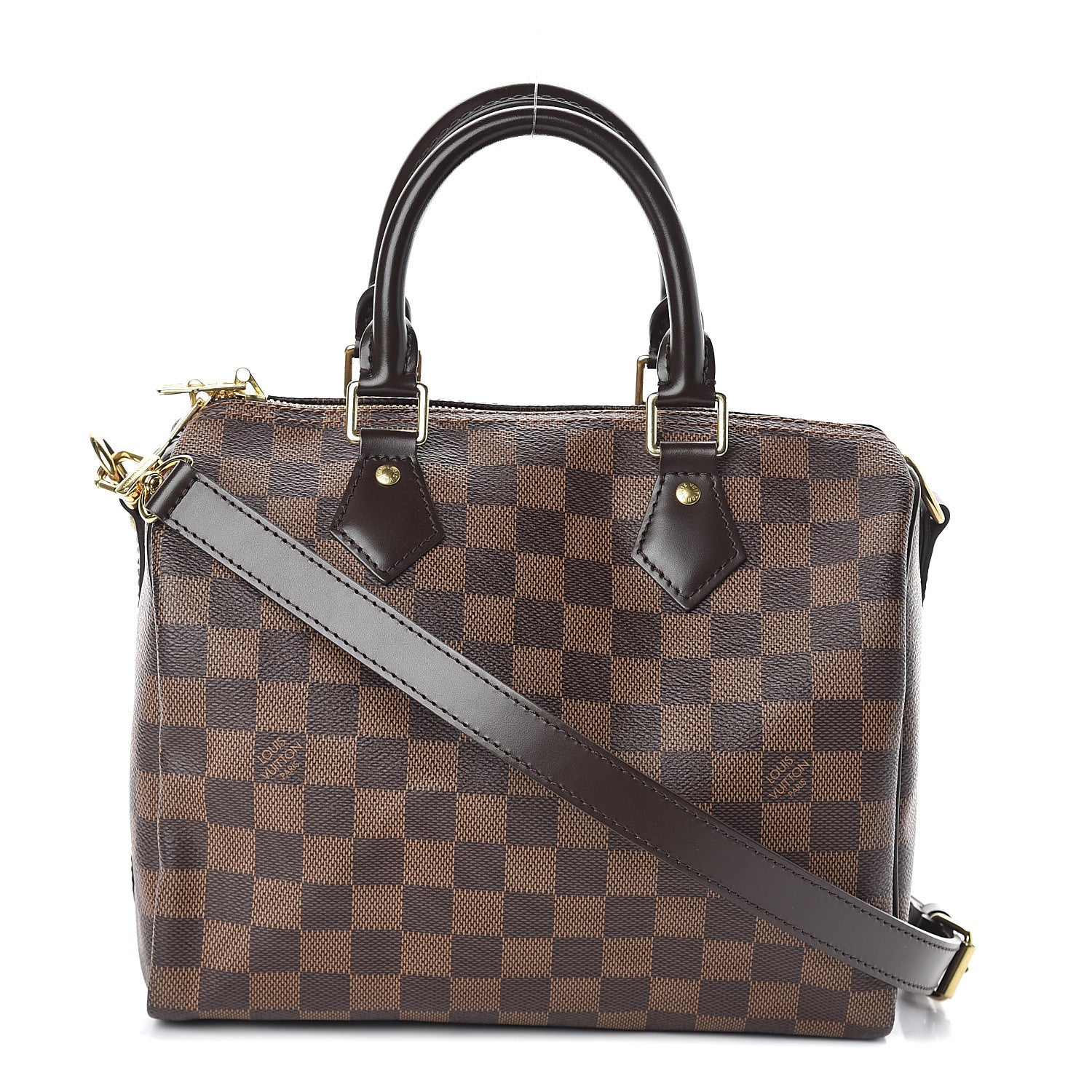 Louis Vuitton Damier Ebene Speedy Bandouliere 25 1 of 10