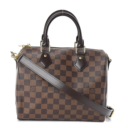 Louis Vuitton Damier Ebene Speedy Bandouliere 25 1 of 10