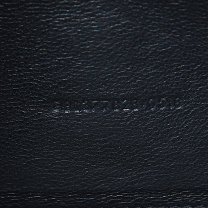 Saint Laurent Grain De Poudre Matelasse Chevron Monogram Chain Wallet Light Taupe 9 of 9