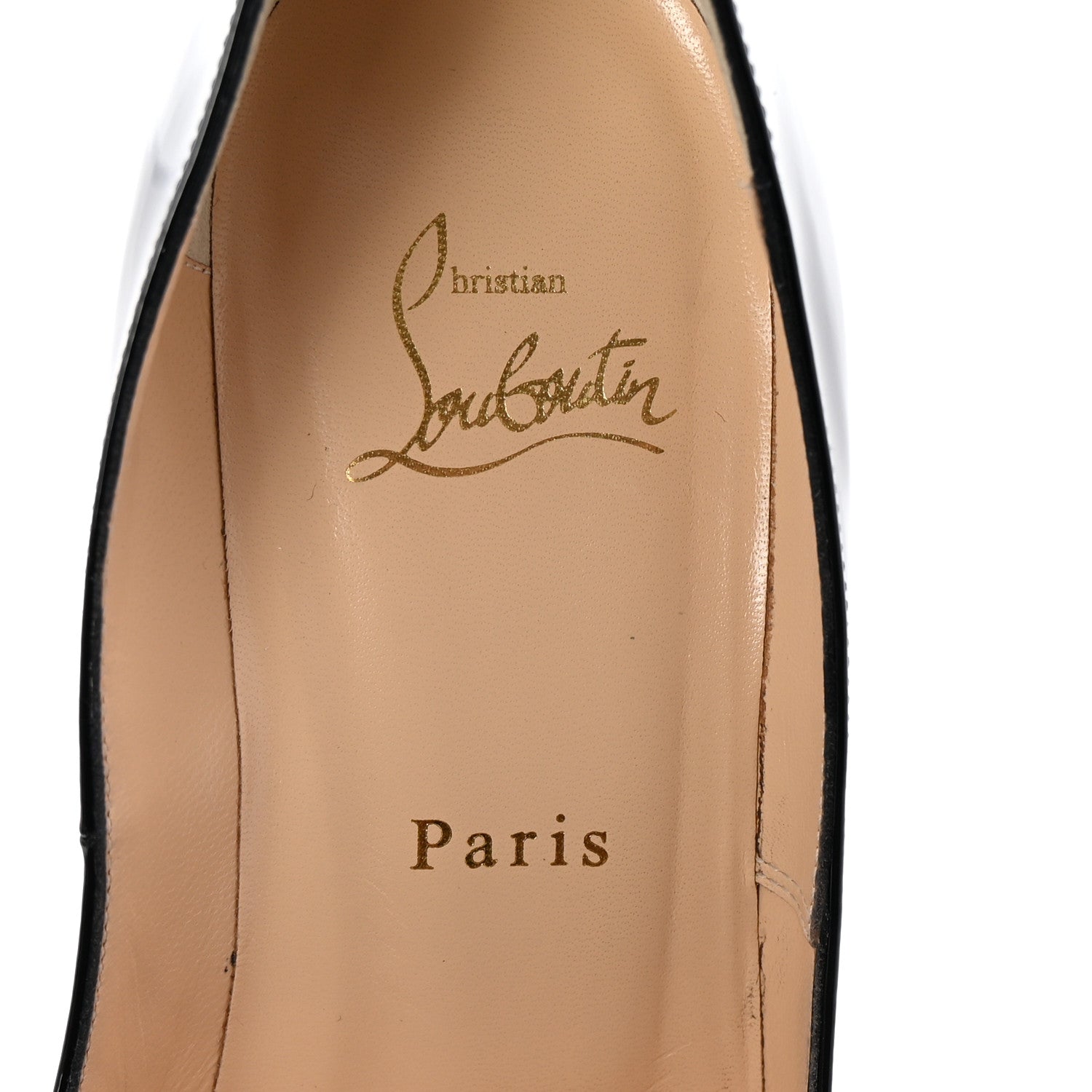 Christian Louboutin Patent New Very Prive 120 Pumps 38 Black 8 of 9