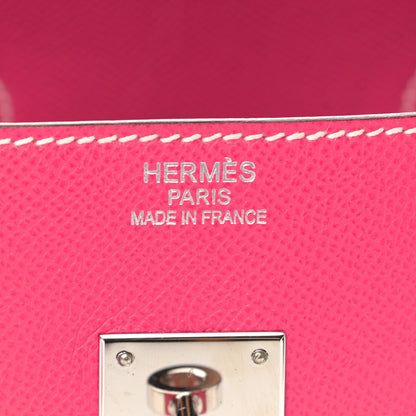 Hermes Epsom Candy Birkin 35 Rose Tyrien Rubis 6 of 19