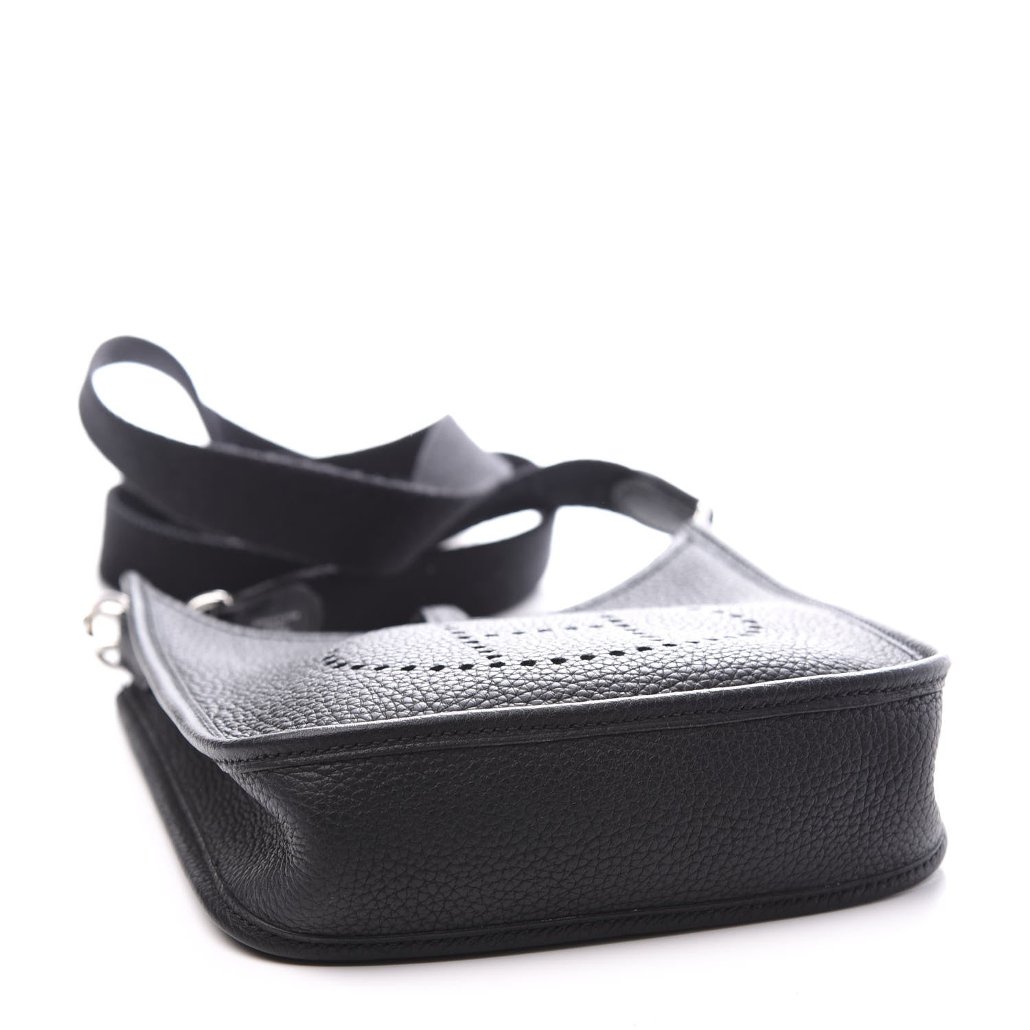 Hermes Taurillon Clemence Evelyne TPM Black 3 of 9