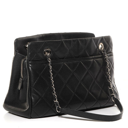Chanel Caviar CC Timeless Tote Black 3 of 7