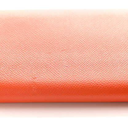 Hermes Epsom Kelly Longue Wallet Orange 9 of 10