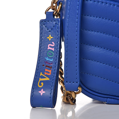 Louis Vuitton Calfskin New Wave Camera Bag Bleu Neon 10 of 12