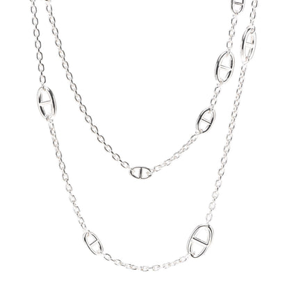 Hermes Sterling Silver Farandole Necklace 160 1 of 4