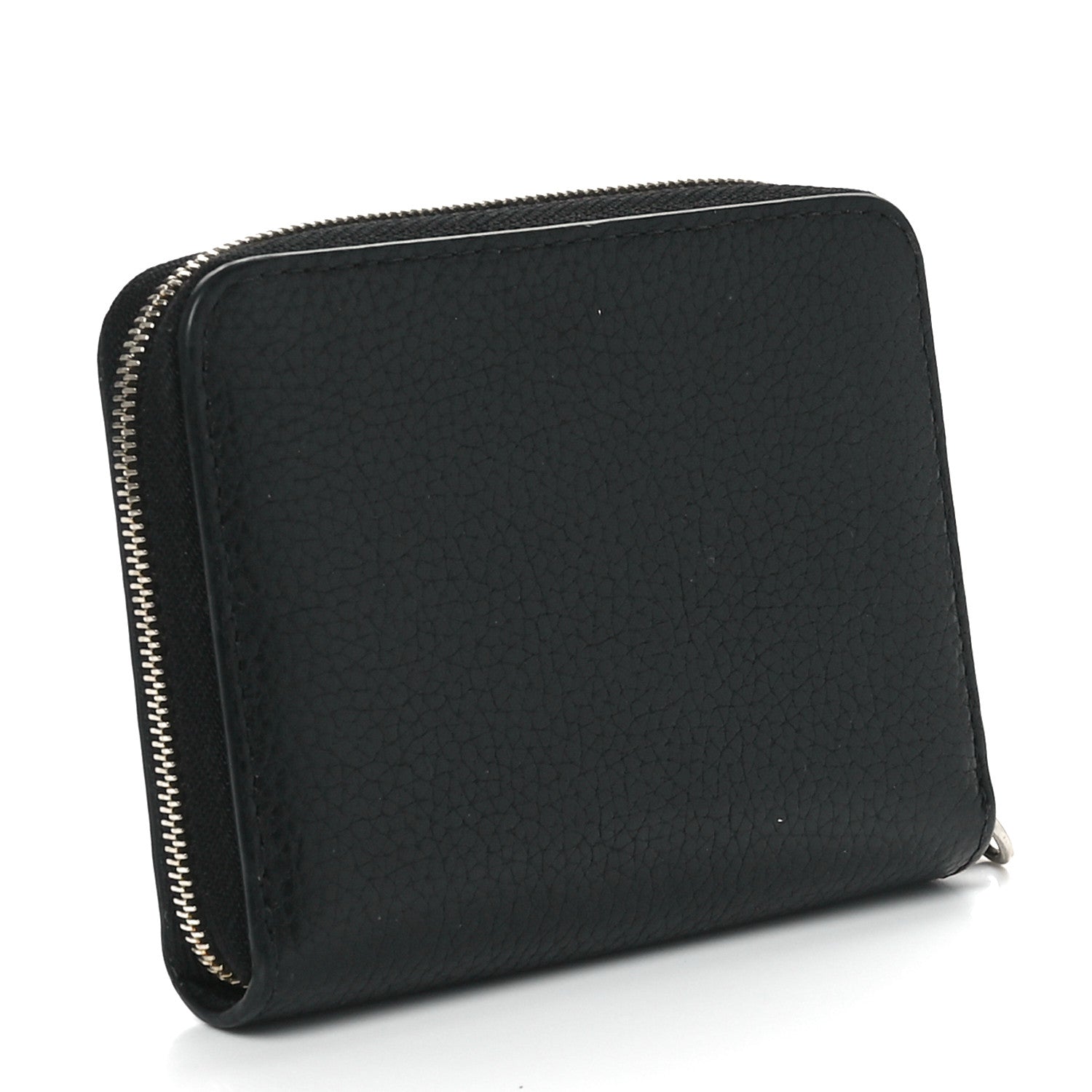 Mulberry Small Classic Grain Zip Around Purse Black 3 of 10