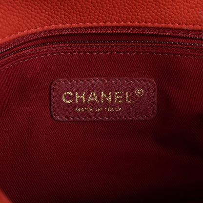 Chanel Iridescent Caviar Quilted Medium Chic Quilt Flap Red 6 of 9