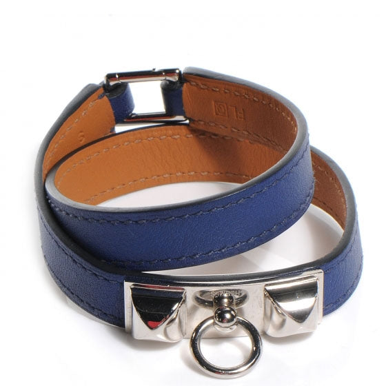 Swift Rivale Double Tour Bracelet Small Bleu Sapphire