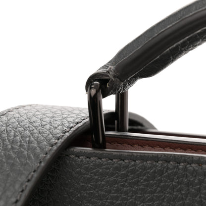 Fendi Cuoio Romano Vitello Cover Monochrome Peekaboo I SEE U Satchel 12 of 14