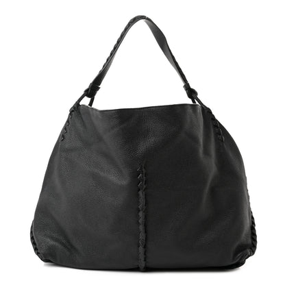 Bottega Veneta Cervo Deerskin Hobo Black 1 of 10