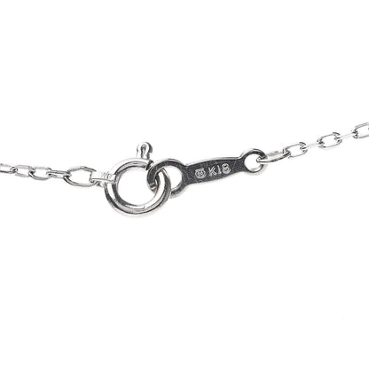Mikimoto 18K White Gold Diamond Black South Sea Pearl 10mm Morning Dew Pendant Necklace 4 of 5