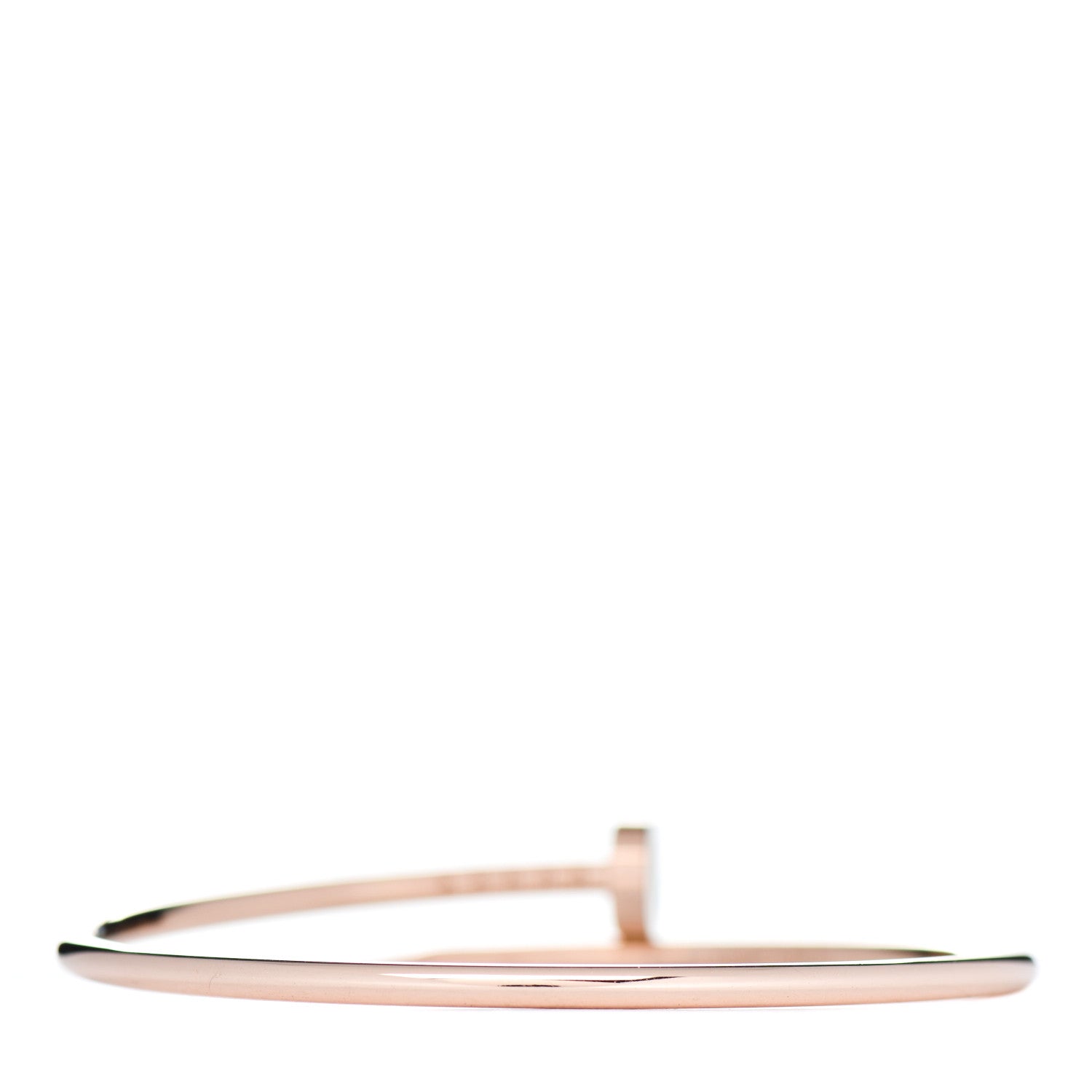 Cartier 18K Pink Gold Small Juste Un Clou Bracelet 15 3 of 5