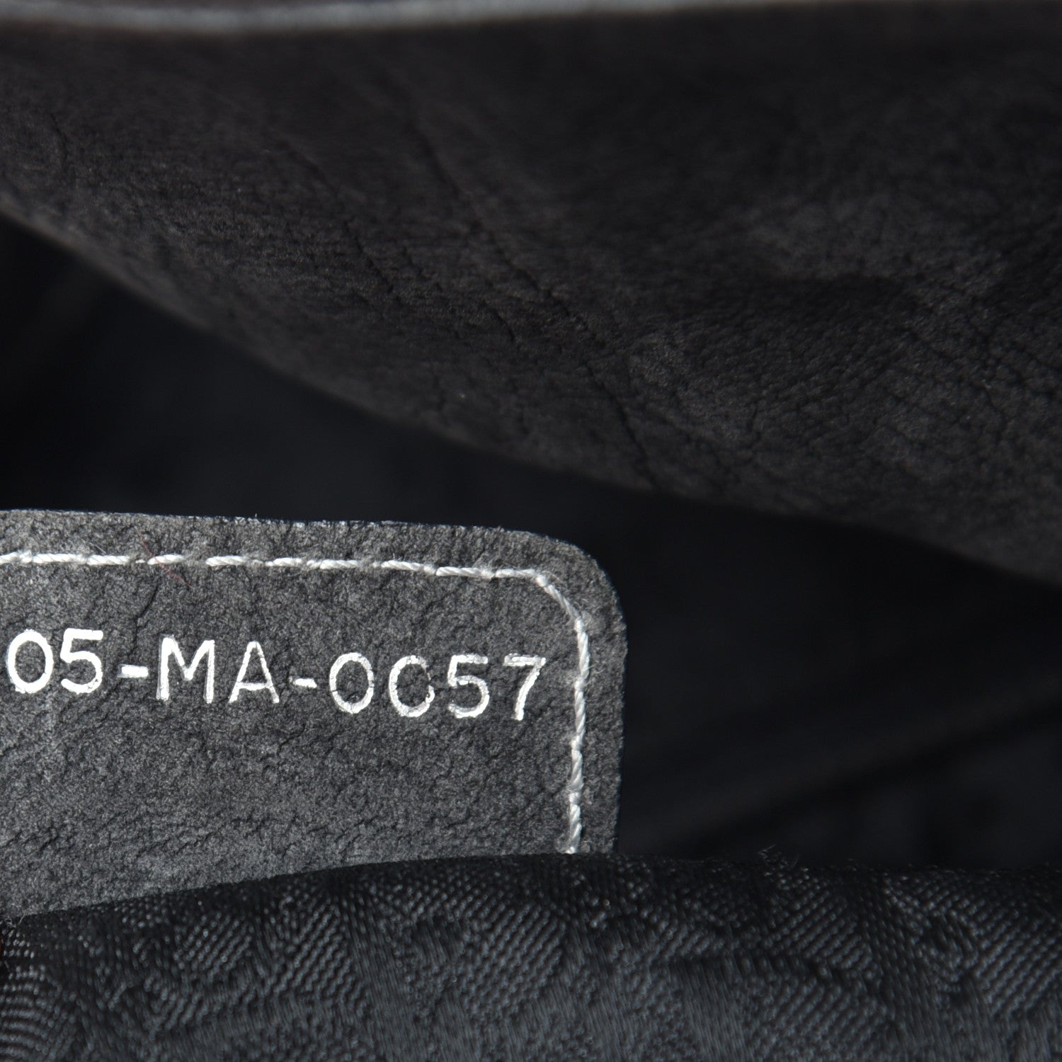 Christian Dior Goatskin Cannage Medium Lady Dior Hobo Gray 7 of 10