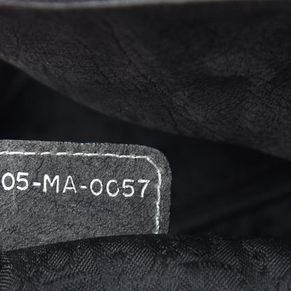 Christian Dior Goatskin Cannage Medium Lady Dior Hobo Gray 7 of 10