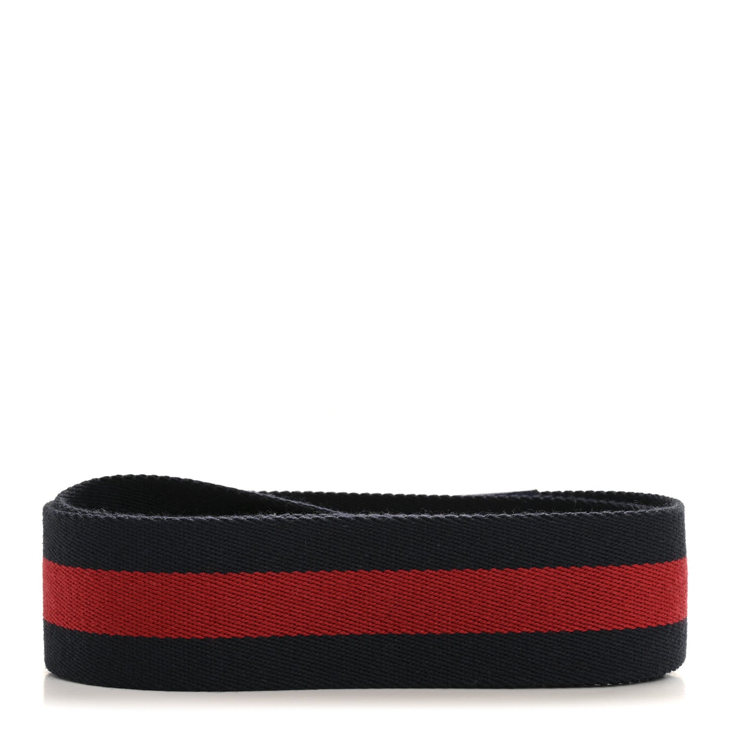 Canvas Web Shoulder Strap Navy Red