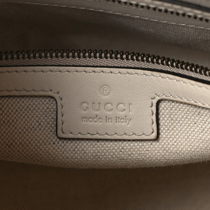 Gucci Koi Calfskin Small Bauletto Duffle Top Handle Bag Mystic White 6 of 17