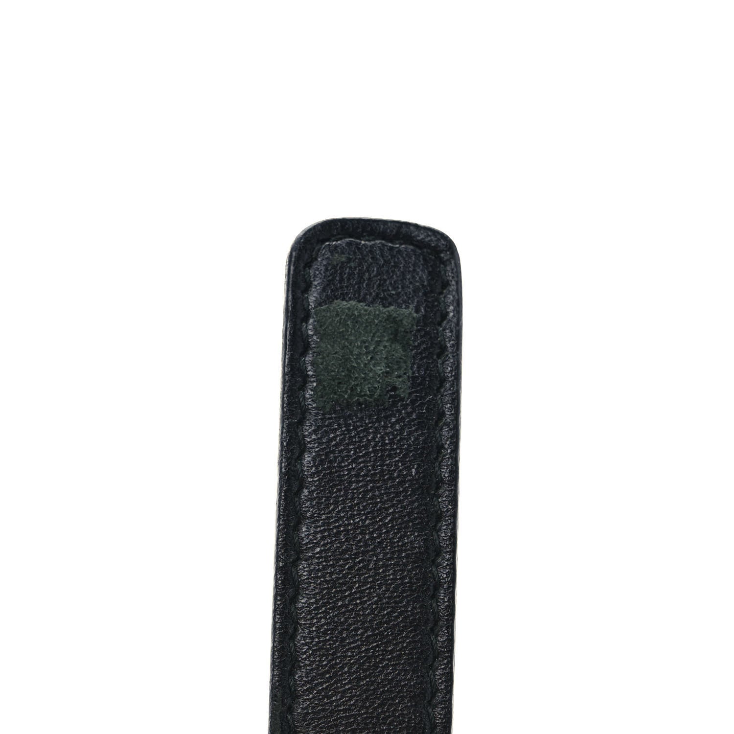 Balenciaga Crushed Velvet Logo Embossed XXS Souvenir Belt Bag Black 11 of 11