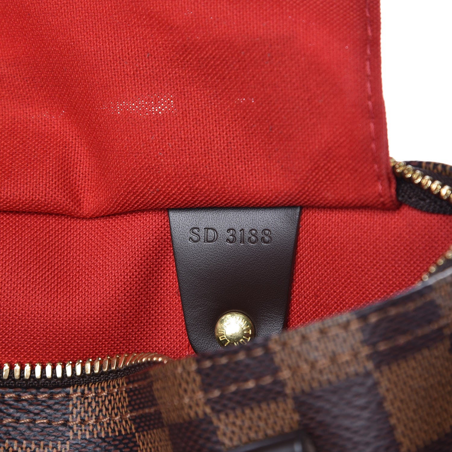 Louis Vuitton Damier Ebene Speedy Bandouliere 25 6 of 7