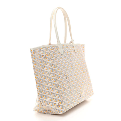 Goyard Goyardine Saint Louis Claire Voie PM White Orange 4 of 11