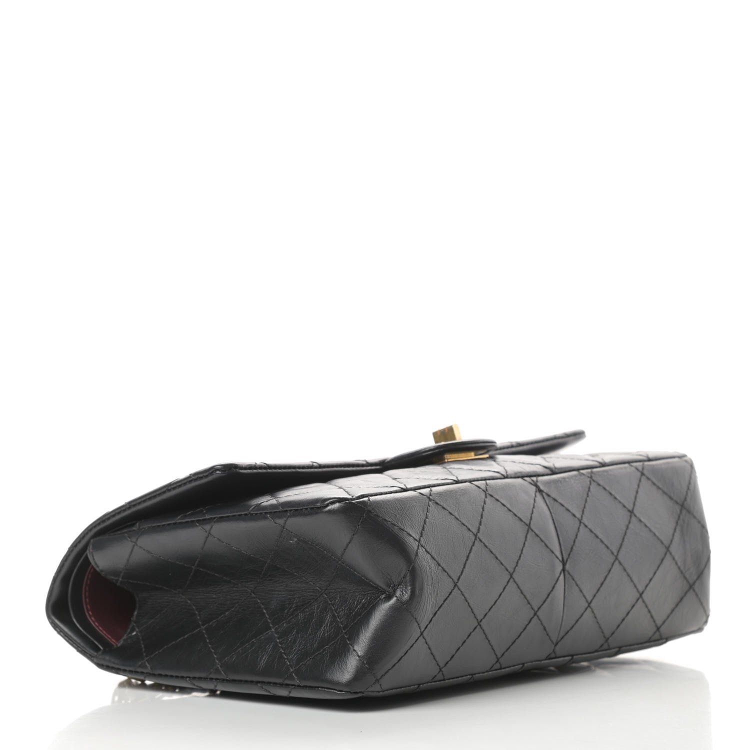Chanel Aged Calfskin Quilted 2.55 Reissue 226 Flap Black 4 of 15