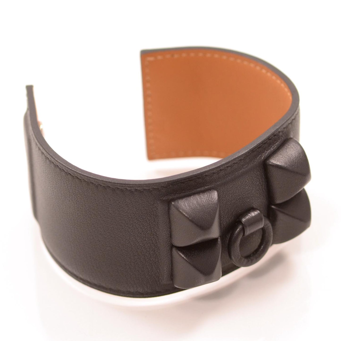 Leather Collier de Chien Shadow Bracelet Black