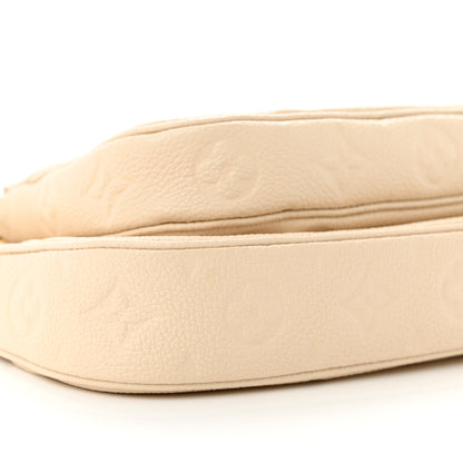 Louis Vuitton LOUIS VUITTON Empreinte Monogram Giant Multi Pochette Accessories Cream 9 of 11