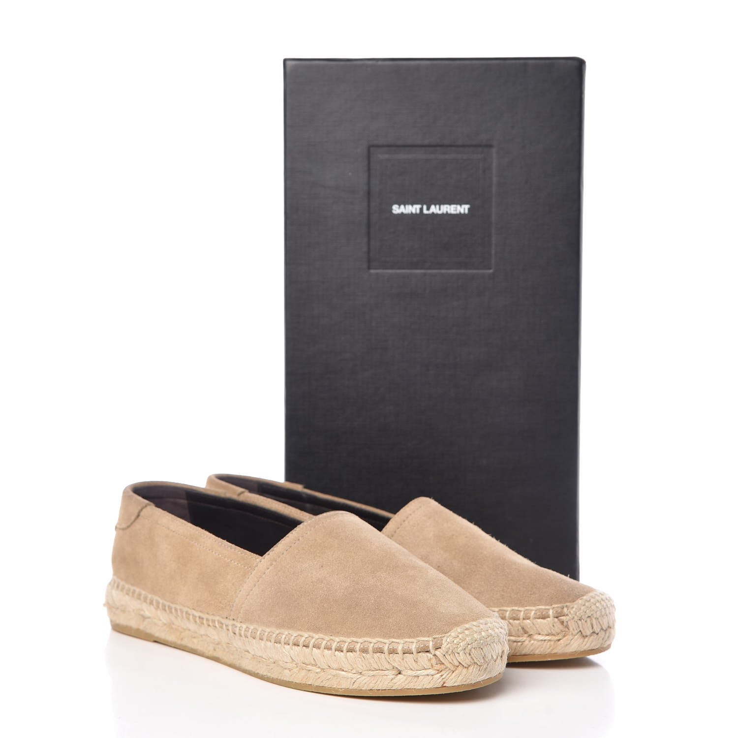 Saint Laurent Suede Espadrilles 7 Sable 11 of 11