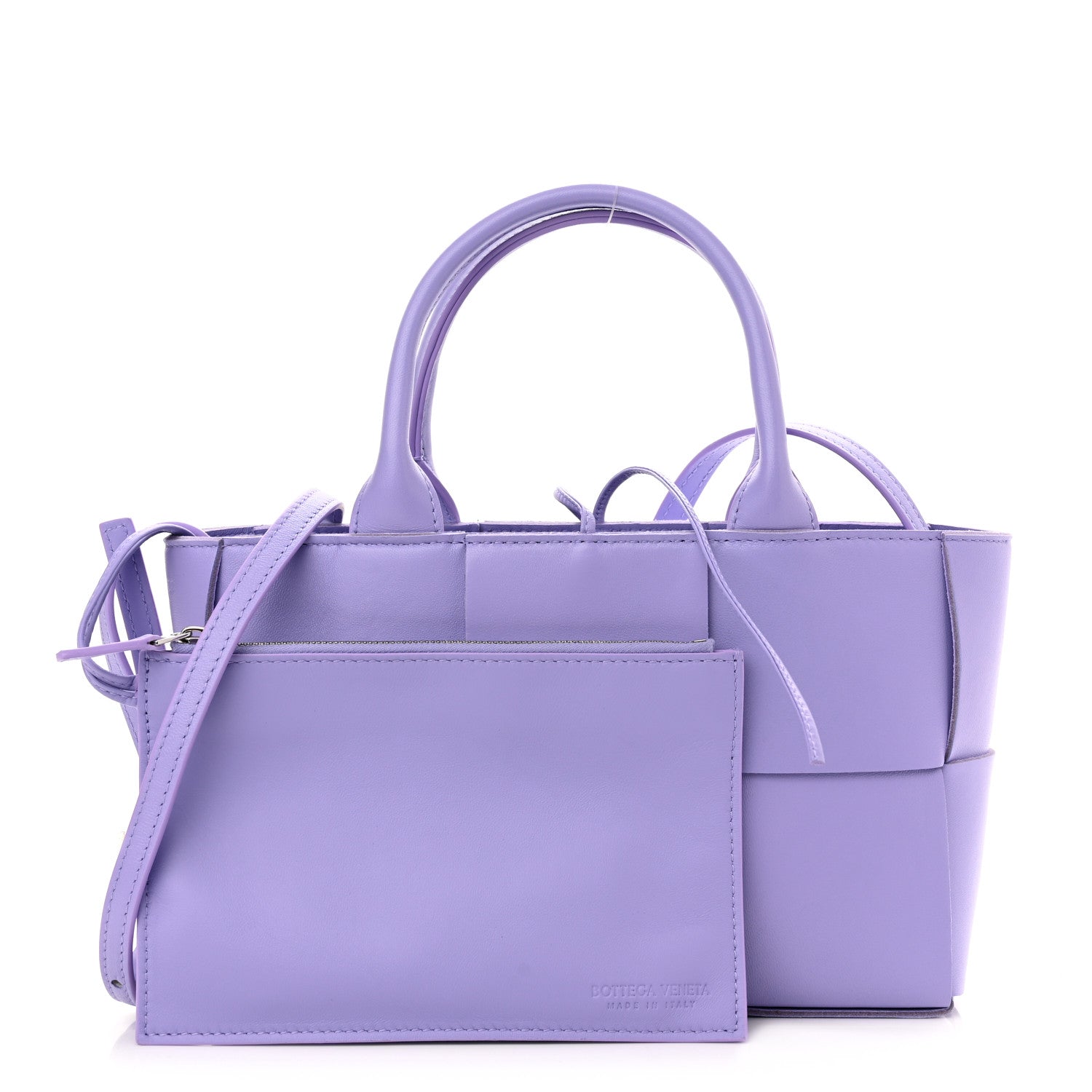 Bottega Veneta Nappa Maxi Intreccio Mini Arco Tote Wisteria 1 of 10
