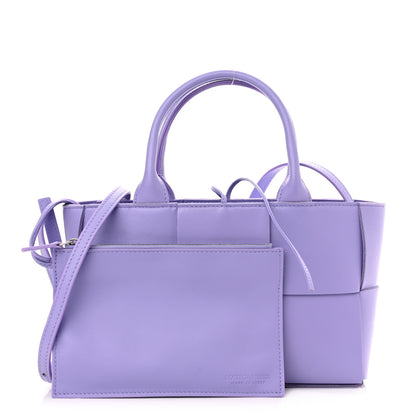 Bottega Veneta Nappa Maxi Intreccio Mini Arco Tote Wisteria 1 of 10