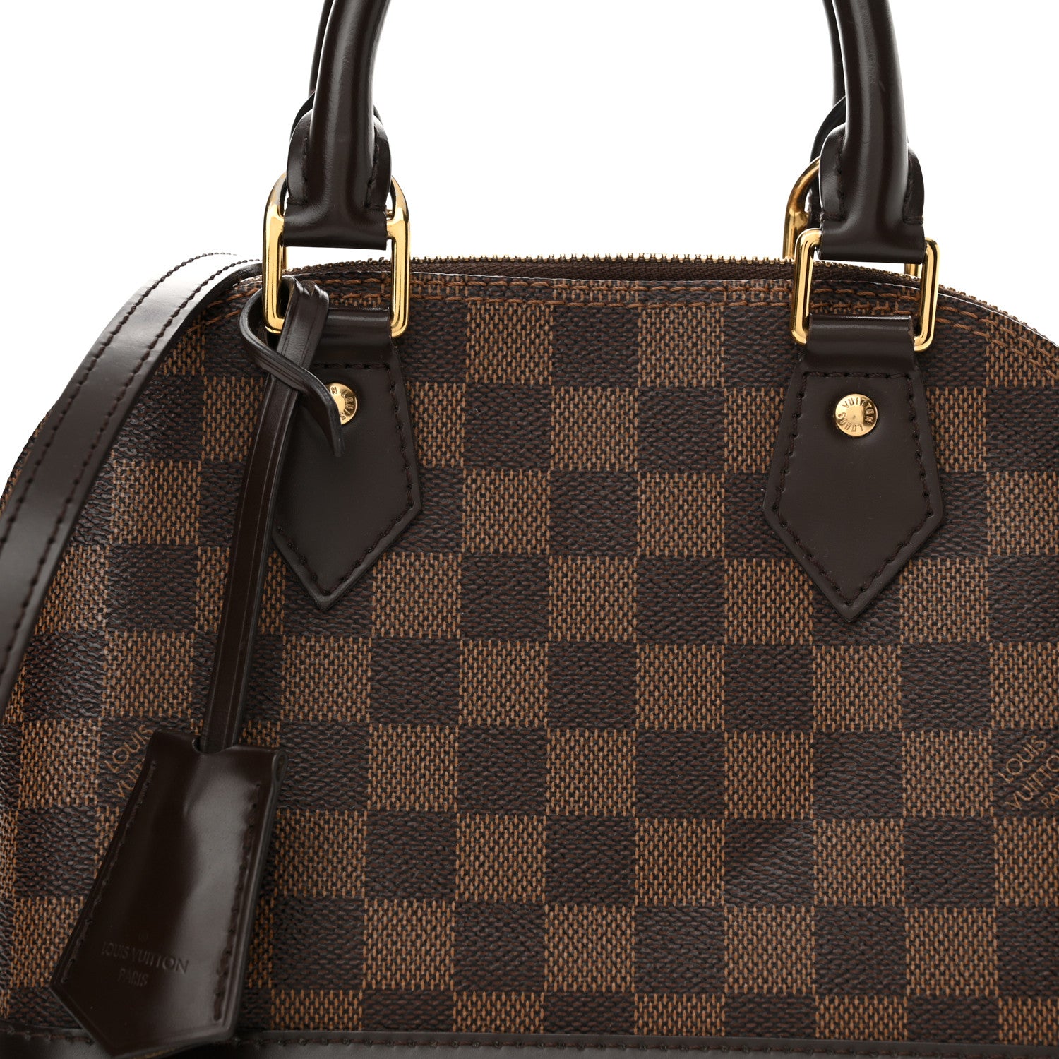 Louis Vuitton Damier Ebene Alma BB 8 of 12