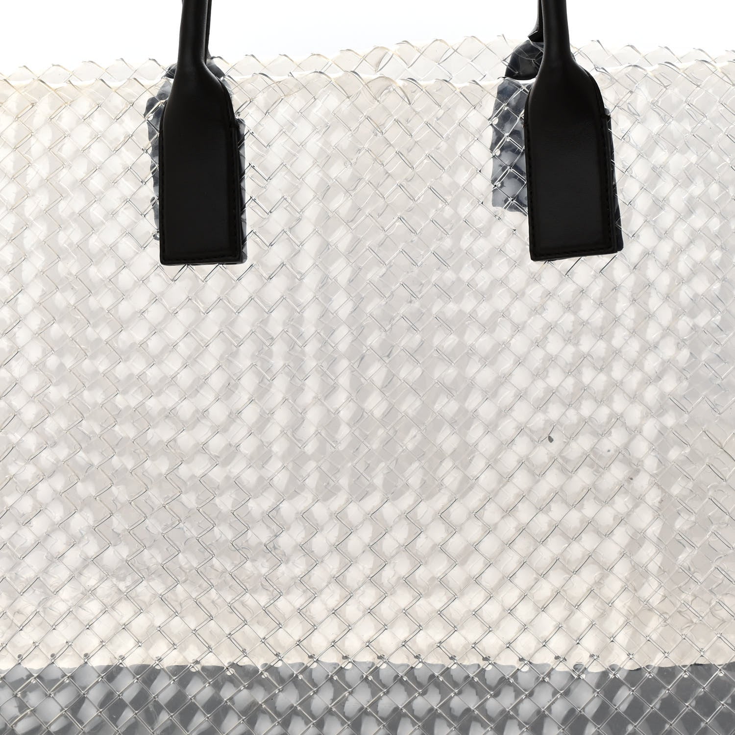 Bottega Veneta PVC Nappa Intrecciato Large Cabat Transparent Fondente 8 of 11