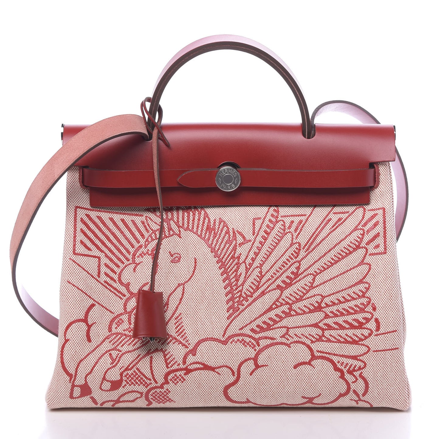 Vache Hunter Toile Pegase Pop Herbag Zip Retourne 31 PM Rouge Piment
