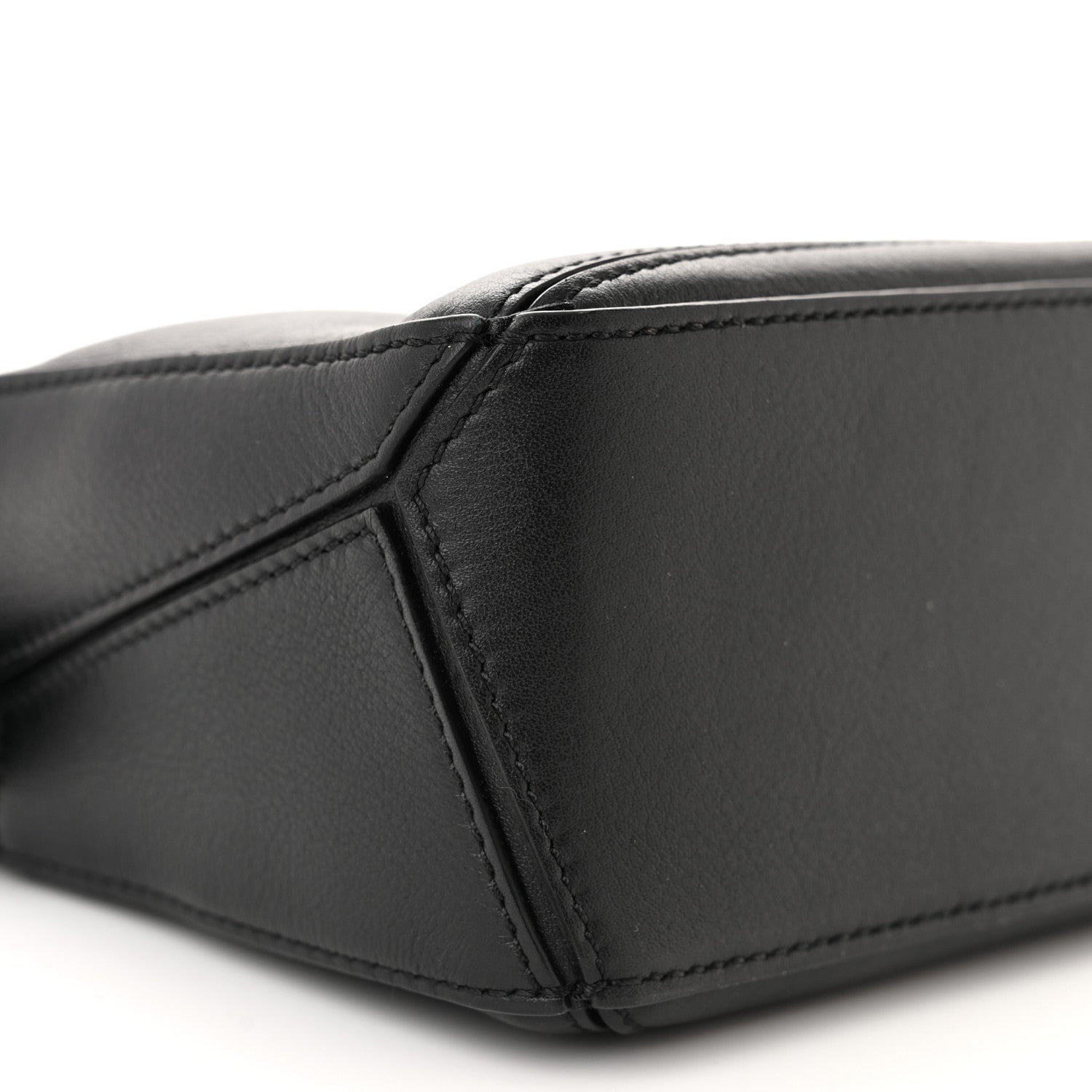 Loewe Calfskin Mini Puzzle Bag Black 9 of 11