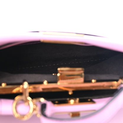 Fendi Shiny Nappa Micro Peekaboo Iconic Satchel Lavanda 5 of 8