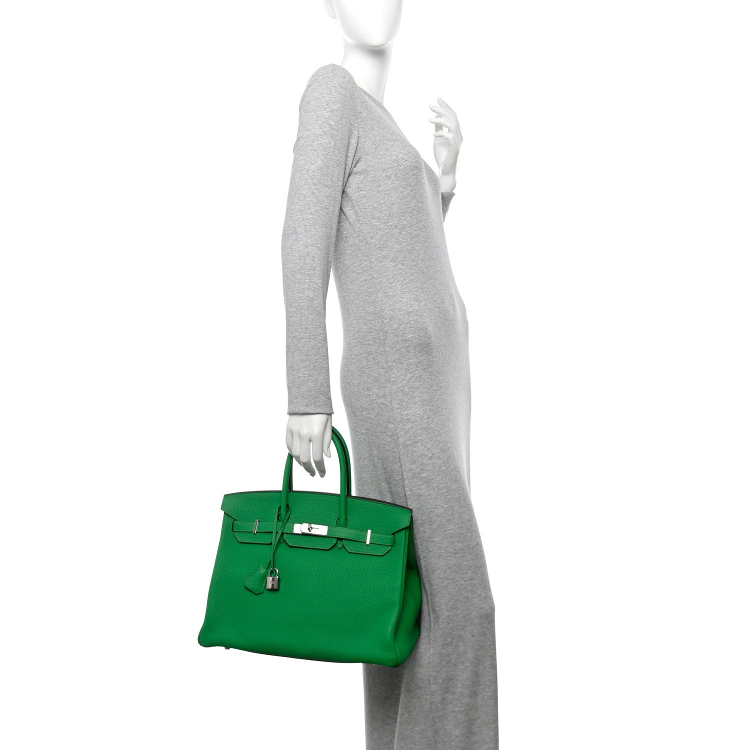 Hermes Togo Birkin 35 Bambou 2 of 14