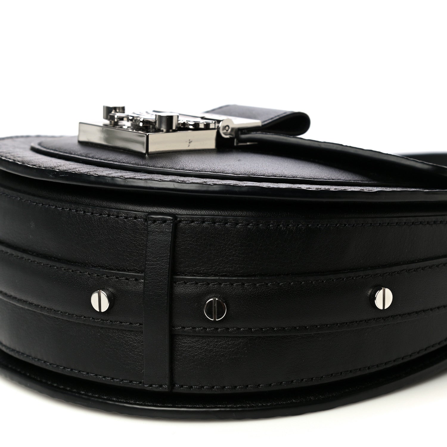 MCM Visetos Mini Patricia Crossbody Bag Black 7 of 7