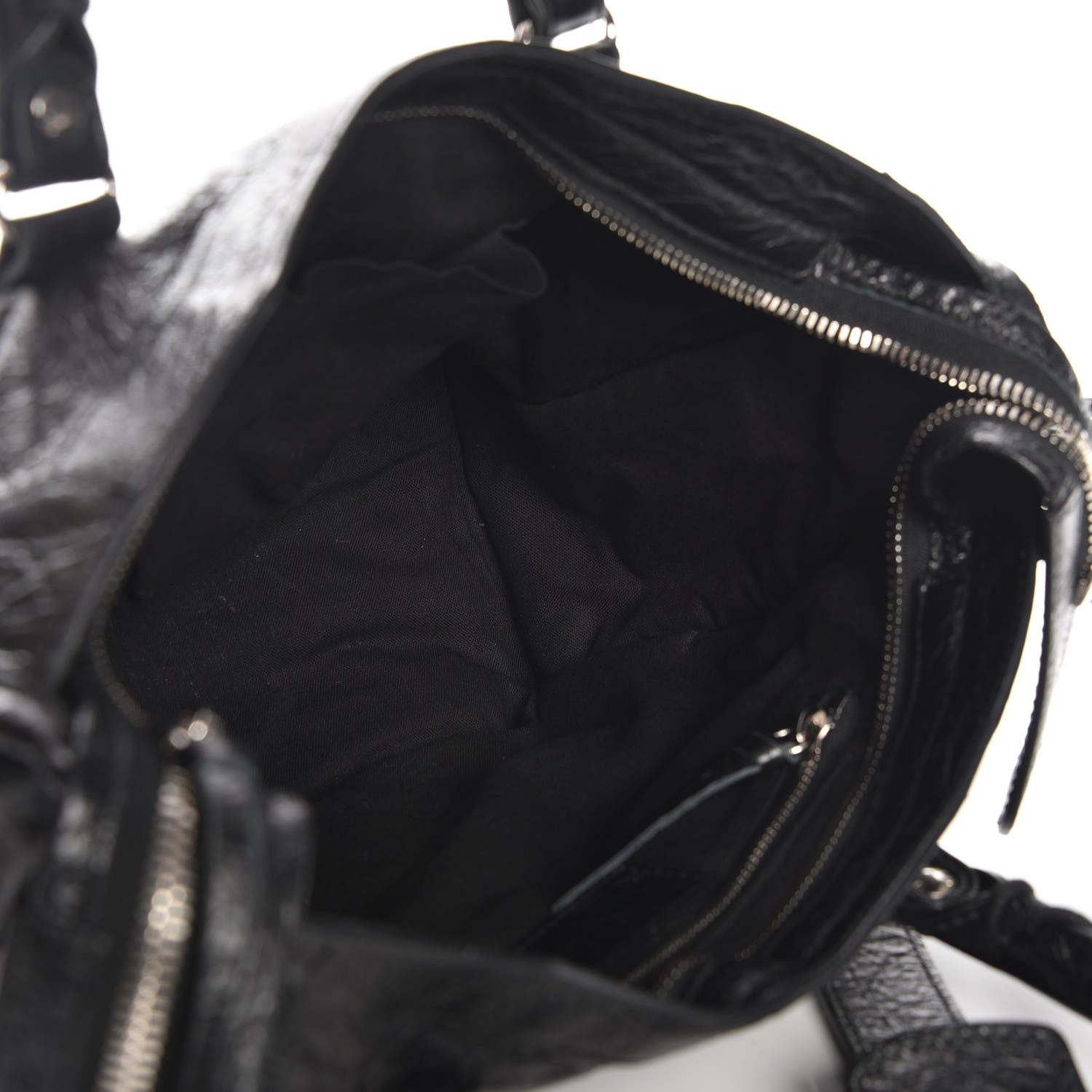 Balenciaga Agneau Classic Silver Hardware S City Black 6 of 8